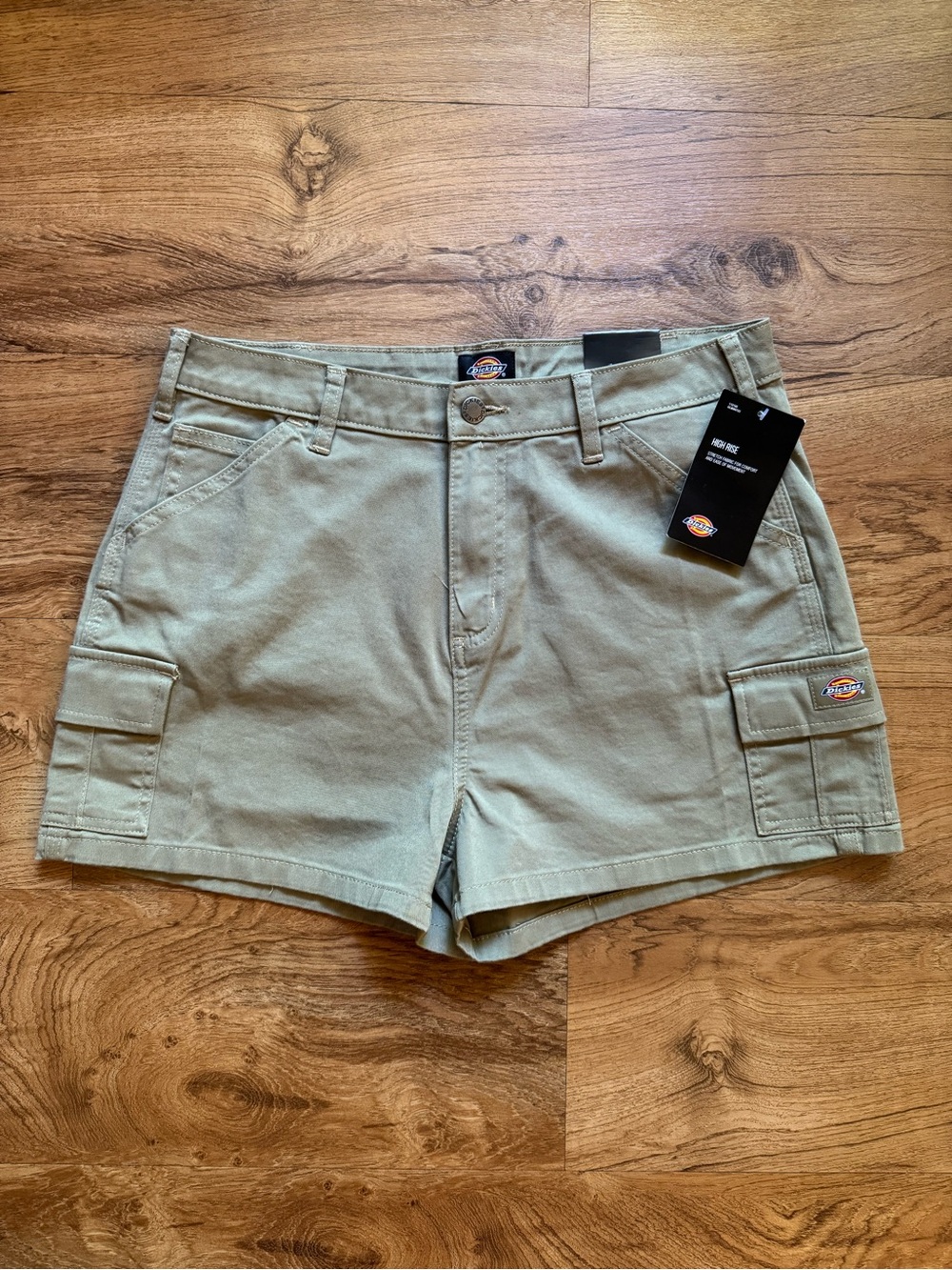 Dickies Women's Cargo Shorts in Olive Drab